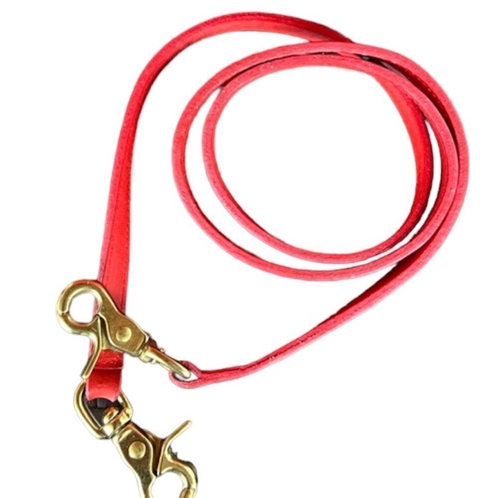 ISO Coach 9755 Red Vintage Penny Pocket Crossbody Strap & Hang Tag - Picture 2 of 2